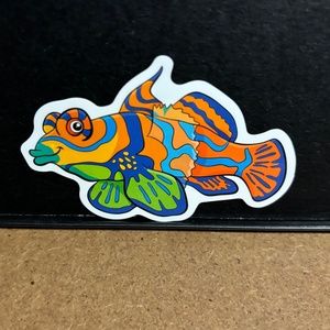 COLORFUL CARTOON FISH STICKER